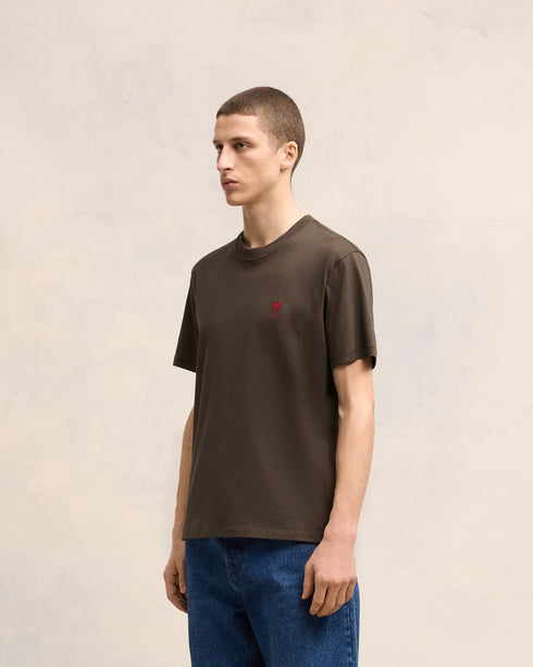 AMI PARIS Red Ami De Coeur Tee Unisex Apparel